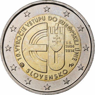 Slovaquie, 
            
               2 Euro, 
            
               European Union