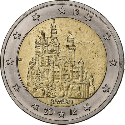 Allemagne, 
            
               2 Euro, 
            
               Bayern