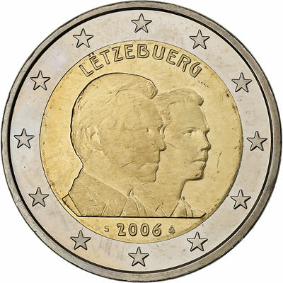 Luxembourg, 
            
               2 Euro, 
            
               25th Birthday of Guillaume