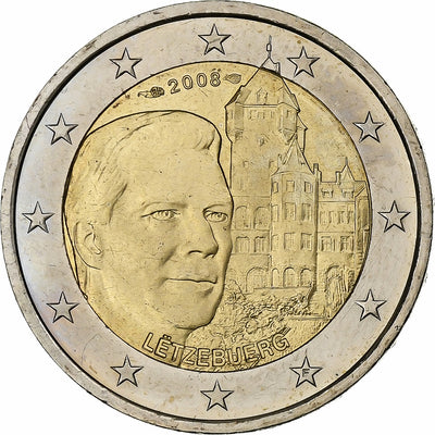 Luxembourg, 
            
               2 Euro, 
            
               Henri I Château de Berg