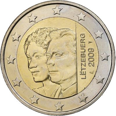 Luxembourg, 
            
               2 Euro, 
            
               Henri I Accession of Charlotte