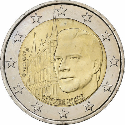 Luxembourg, 
            
               2 Euro, 
            
               Henri I Palais Grand-Ducal