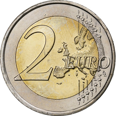 Pays-Bas, 
            
               2 Euro, 
            
               Willem-Alexander Accession