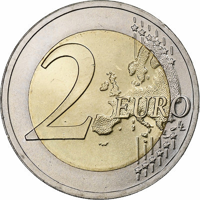 Lettonie, 
            
               2 Euro, 
            
               100th Anniversary of the Baltic States