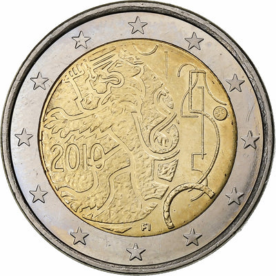 Finlande, 
            
               2 Euro, 
            
               Rahapaja - Mark