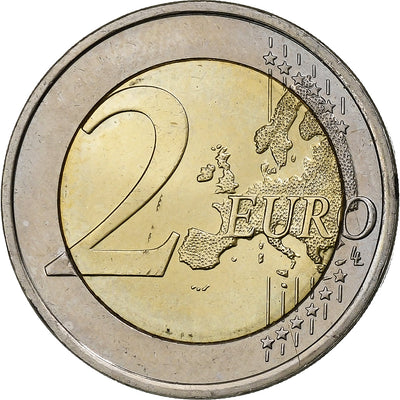 Finlande, 
            
               2 Euro, 
            
               Helene Schjerfbeck