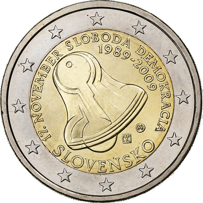 Slovaquie, 
            
               2 Euro, 
            
               Freedom