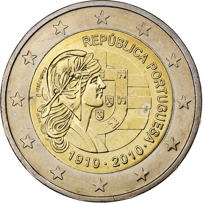 Portugal, 
            
               2 Euro, 
            
               Portuguese Republic