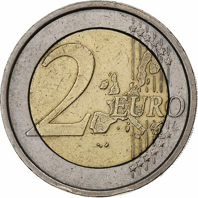 Italie, 
            
               2 Euro, 
            
               Raffaello of Dante Alighieri