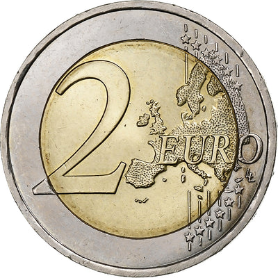 France, 
            
               2 Euro, 
            
               10 Years of Euros Cash