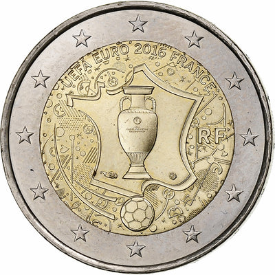 France, 
            
               2 Euro, 
            
               EURO 2016 Football Championship