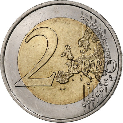 France, 
            
               2 Euro, 
            
               Treaty of Rome