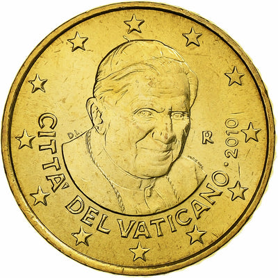 Cité du Vatican, 
            
               50 Euro Cent, 
            
               2010