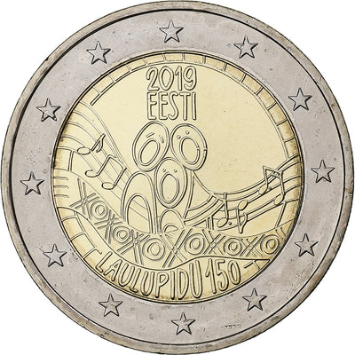 Estonie, 
            
               2 Euro, 
            
               Festival of the Song of Estonia