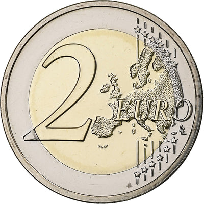 Belgique, 
            
               2 Euro, 
            
               Events of May 1968