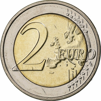 Luxembourg, 
            
               2 Euro, 
            
               Henri I Constitution of Luxembourg