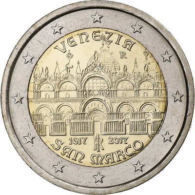 Italie, 
            
               2 Euro, 
            
               St. Mark's Basilica