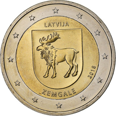 Lituanie, 
            
               2 Euro, 
            
               Zemgale