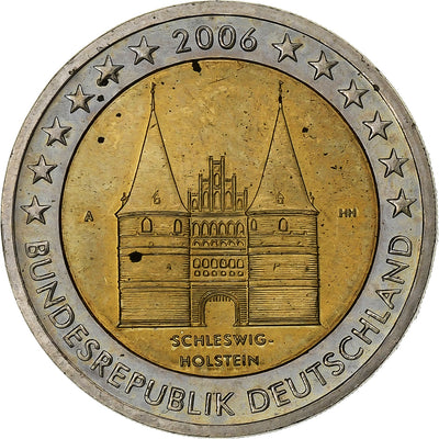 Allemagne, 
            
               2 Euro, 
            
               Bundesländer - "Schleswig-Holstein"