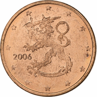 Finlande, 
            
               Euro Cent, 
            
               2006