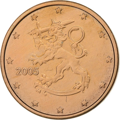 Finlande, 
            
               Euro Cent, 
            
               2005