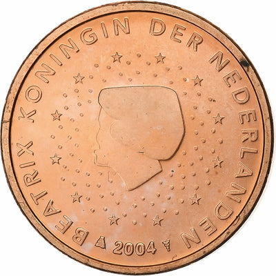 Pays-Bas, 
            
               Euro Cent, 
            
               2004