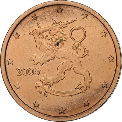 Finlande, 
            
               2 Euro Cent, 
            
               2005