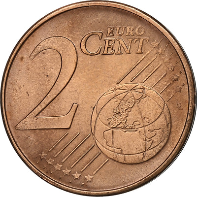 Grèce, 
            
               2 Euro Cent, 
            
               2002