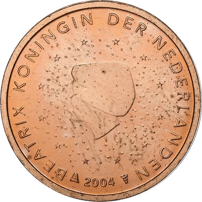 Pays-Bas, 
            
               2 Euro Cent, 
            
               2004