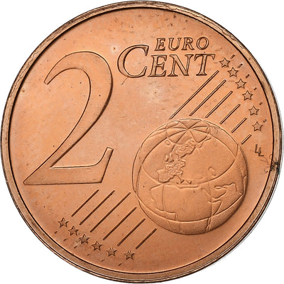 Pays-Bas, 
            
               2 Euro Cent, 
            
               2004