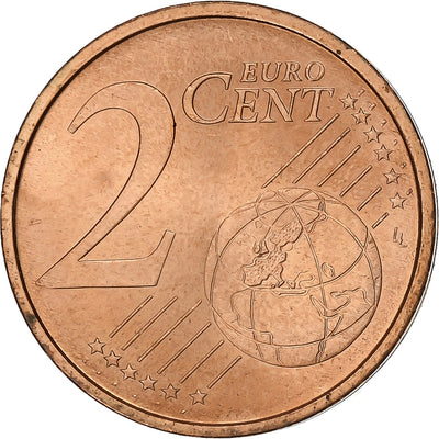 Espagne, 
            
               2 Euro Cent, 
            
               2008