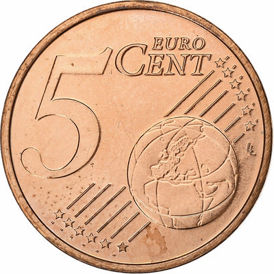 Slovénie, 
            
               5 Euro Cent, 
            
               2008