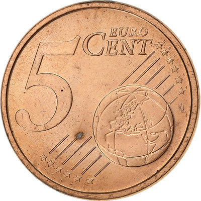 Italie, 
            
               5 Euro Cent, 
            
               2008