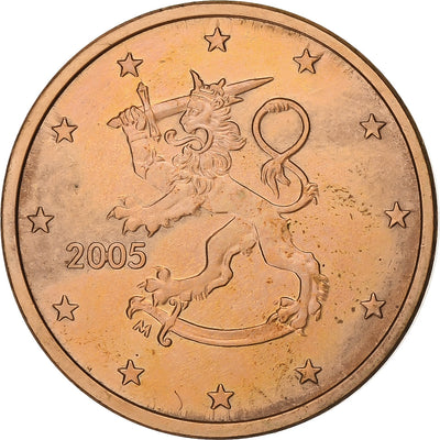 Finlande, 
            
               5 Euro Cent, 
            
               2005