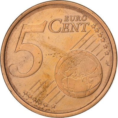 Finlande, 
            
               5 Euro Cent, 
            
               2005