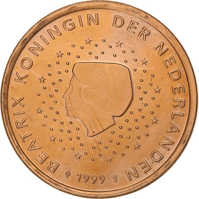 Pays-Bas, 
            
               5 Euro Cent, 
            
               1999