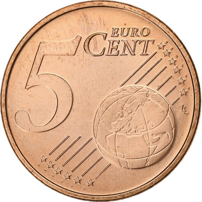 Pays-Bas, 
            
               5 Euro Cent, 
            
               2007