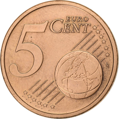 Italie, 
            
               5 Euro Cent, 
            
               2002