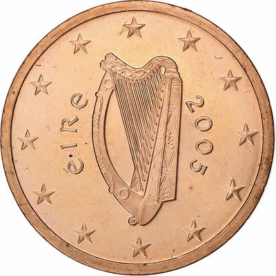 Irlande, 
            
               5 Euro Cent, 
            
               2005