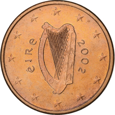 Irlande, 
            
               5 Euro Cent, 
            
               2002