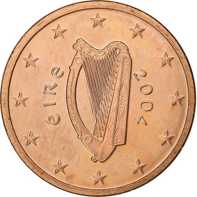 Irlande, 
            
               5 Euro Cent, 
            
               2004