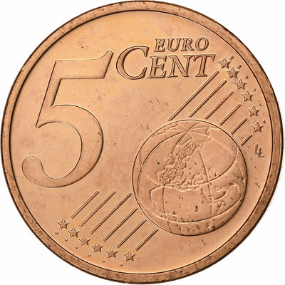 Irlande, 
            
               5 Euro Cent, 
            
               2004