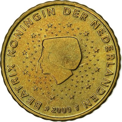 Pays-Bas, 
            
               10 Euro Cent, 
            
               2000