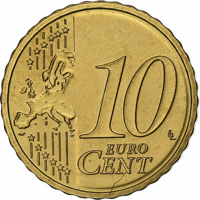 Pays-Bas, 
            
               10 Euro Cent, 
            
               2007