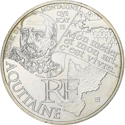 France, 
            
               10 Euro, 
            
               Aquitaine