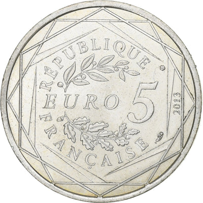 France, 
            
               5 Euros, 
            
               2013