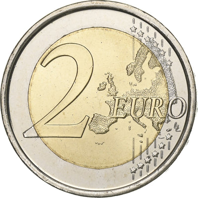 Espagne, 
            
               2 Euro, 
            
               10 years euro