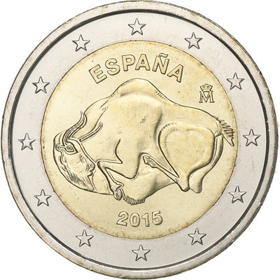 Espagne, 
            
               2 Euro, 
            
               UNESCO heritage mondial