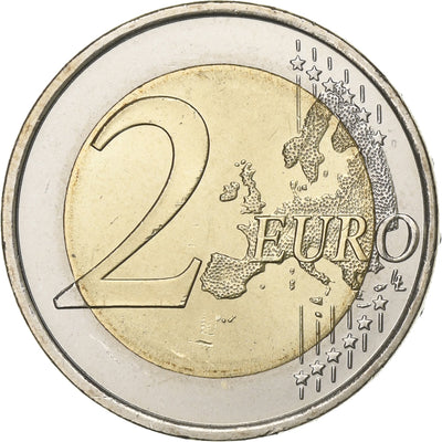 Espagne, 
            
               2 Euro, 
            
               UNESCO heritage mondial