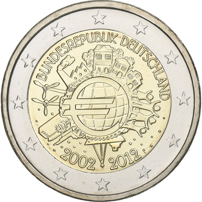 Allemagne, 
            
               2 Euro, 
            
               2012